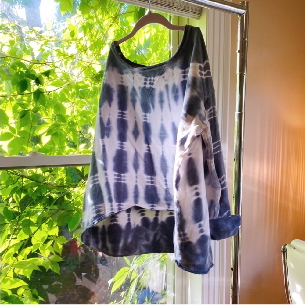 Acid Washes Grey Tie Dye Pullover 🔮